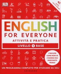 English for everyone. Livello 1° base. Attività e pratica - Librerie.coop