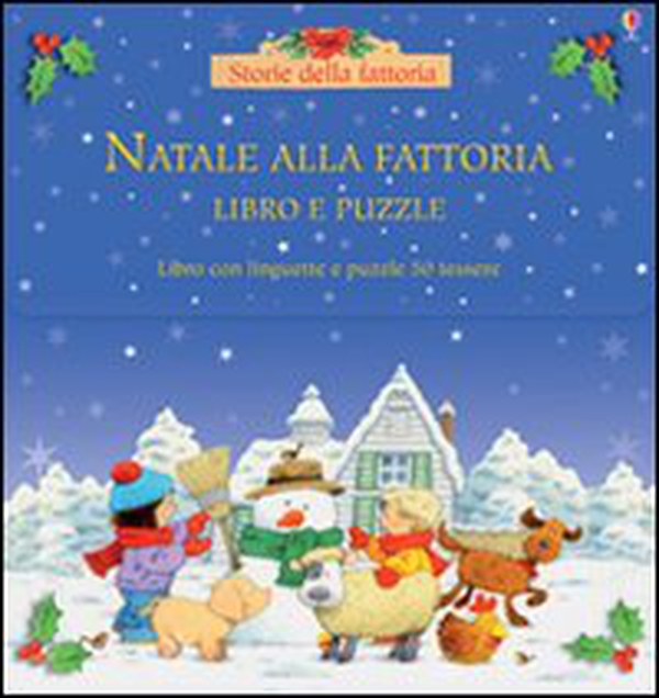 Natale alla fattoria. Libro puzzle - Librerie.coop Natale alla fattoria. Libro puzzle - Librerie.coop
