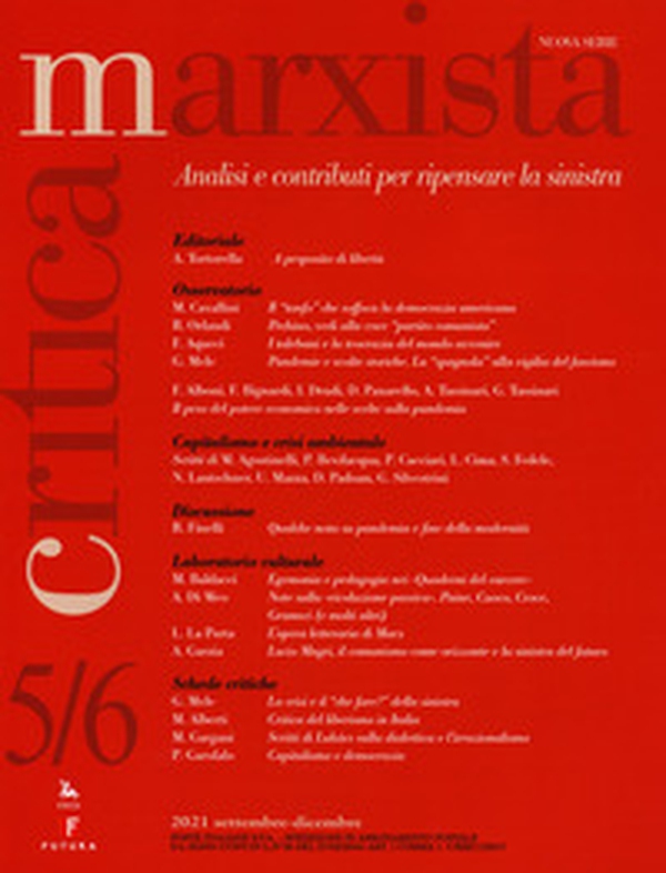 Critica marxista - Vol. 5-6 - Librerie.coop Critica marxista - Vol. 5-6 - Librerie.coop