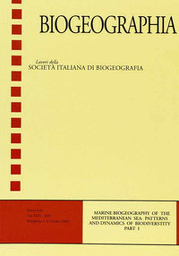 Marine biogeography of the Mediterranean sea: patterns and dynamics of biodiversity - Librerie.coop Marine biogeography of the Mediterranean sea: patterns and dynamics of biodiversity - Librerie.coop
