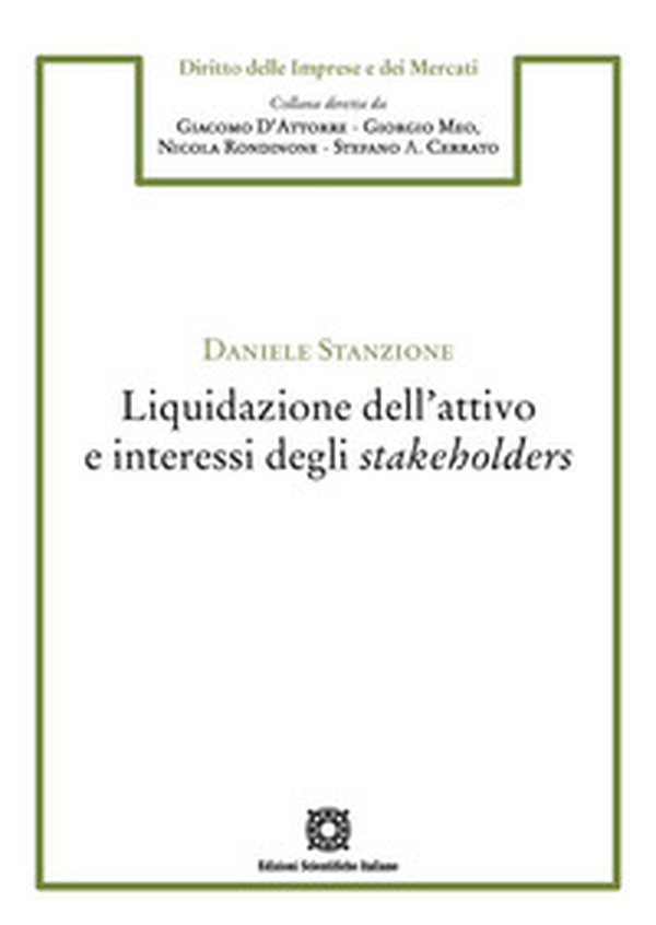 Liquidazione dell'attivo e interessi degli stakeholders - Librerie.coop Liquidazione dell'attivo e interessi degli stakeholders - Librerie.coop