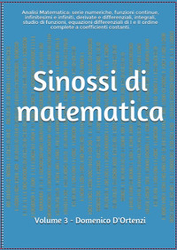 Sinossi di matematica - Librerie.coop Sinossi di matematica - Librerie.coop