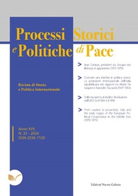Processi storici e politiche di pace - Vol. 33 - Librerie.coop