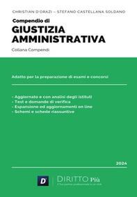 Compendio di giustizia amministrativa - Librerie.coop