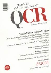 QCR. Quaderni del Circolo Fratelli Rosselli - Librerie.coop