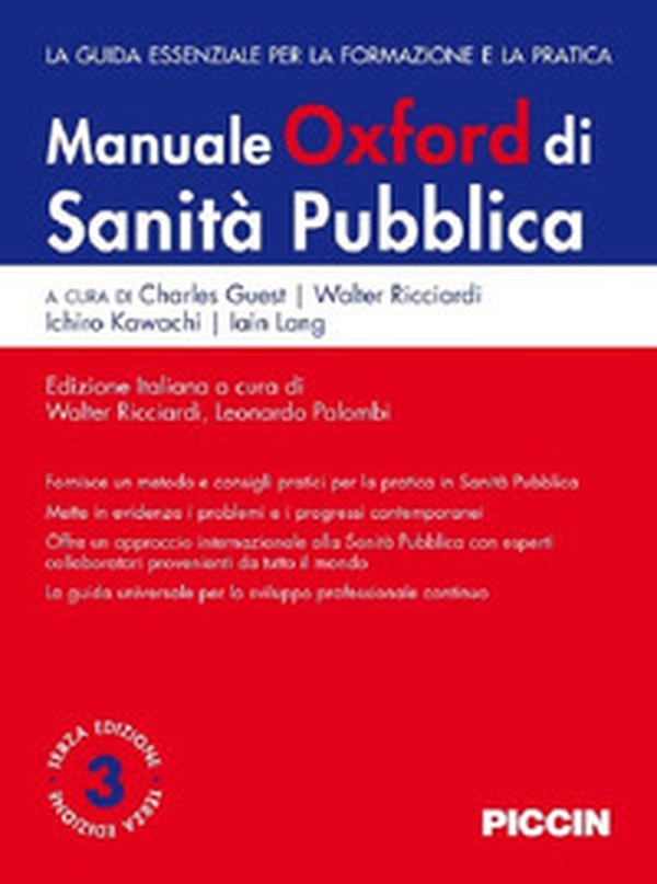 Manuale Oxford di sanità pubblica. La guida essenziale per la formazione e la pratica - Librerie.coop Manuale Oxford di sanità pubblica. La guida essenziale per la formazione e la pratica - Librerie.coop
