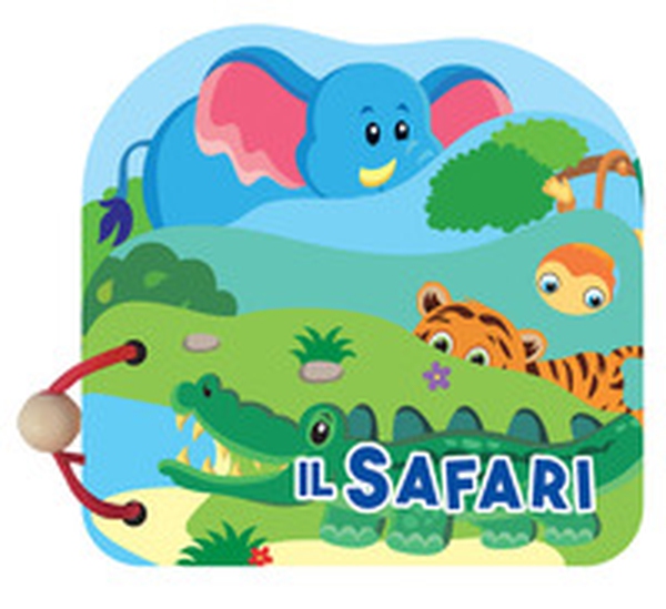 Il safari. Libri in legno sagomati - Librerie.coop