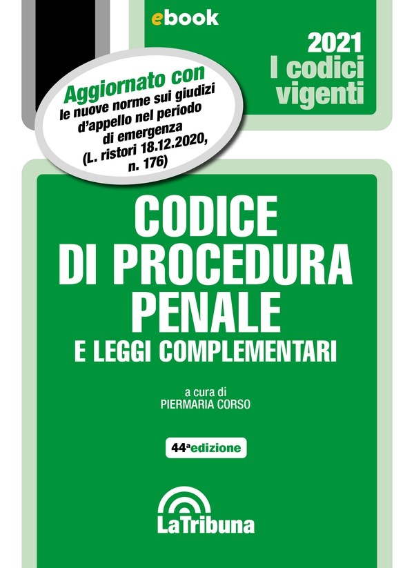 Codice di procedura penale e leggi complementari - Librerie.coop Codice di procedura penale e leggi complementari - Librerie.coop