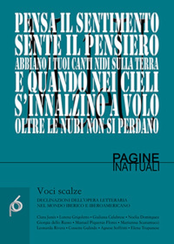 Voci scalze - Librerie.coop Voci scalze - Librerie.coop