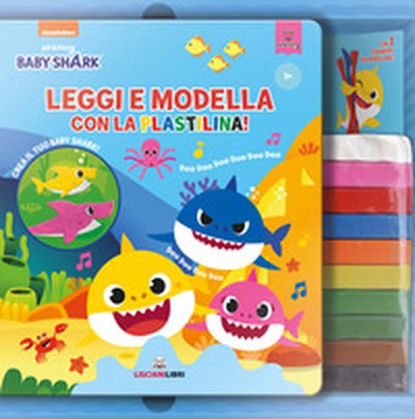 Leggi e modella con plastilina. Baby shark - Librerie.coop Leggi e modella con plastilina. Baby shark - Librerie.coop