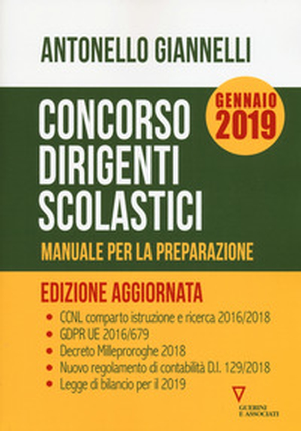 Concorso dirigenti scolastici. Manuale per la preparazione - Librerie.coop Concorso dirigenti scolastici. Manuale per la preparazione - Librerie.coop