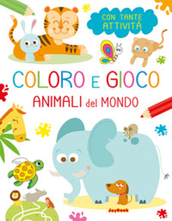 Animali del mondo. Coloro e gioco - Librerie.coop Animali del mondo. Coloro e gioco - Librerie.coop