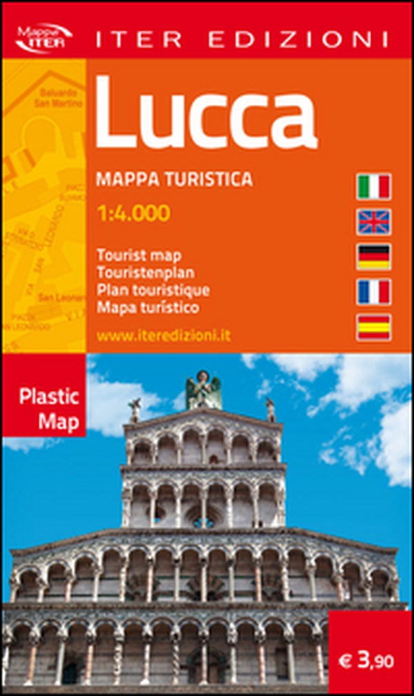 Lucca. Mappa turistica 1:4.000 - Librerie.coop Lucca. Mappa turistica 1:4.000 - Librerie.coop