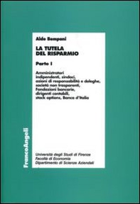 La tutela del risparmio - Vol. 1 - Librerie.coop