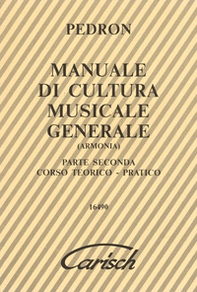 Manuale di cultura musicale generale. Armonia - Librerie.coop