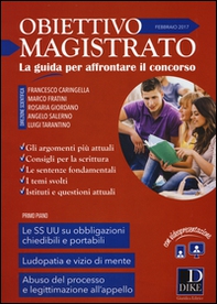 Obiettivo magistrato. La guida per affrontare il concorso - Vol. 2 - Librerie.coop