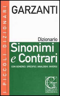 Dizionario dei sinonimi e contrari - Librerie.coop