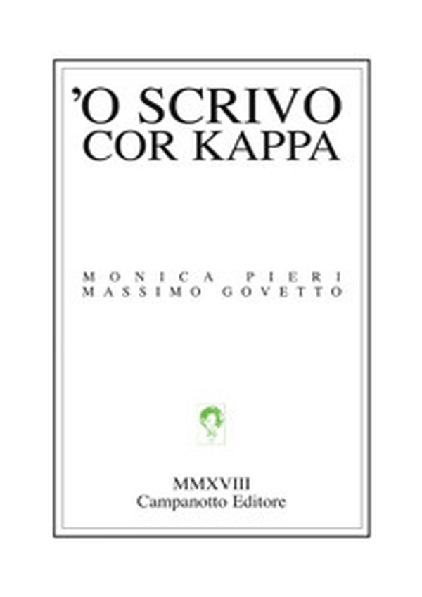 'O scrivo cor kappa - Librerie.coop 'O scrivo cor kappa - Librerie.coop
