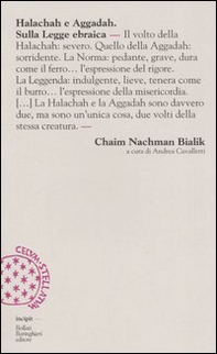 Halachah e Aggadah. Sulla legge ebraica - Librerie.coop Halachah e Aggadah. Sulla legge ebraica - Librerie.coop
