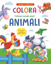 Colora l'allegro mondo degli animali - Librerie.coop