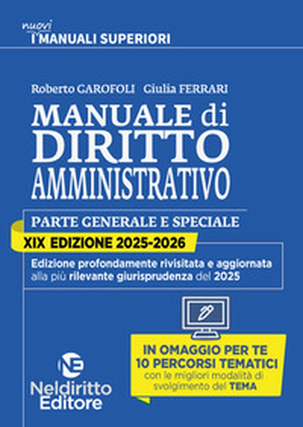 Manuale superiore di Diritto amministrativo 2025-2026 per il concorso in magistratura - Librerie.coop Manuale superiore di Diritto amministrativo 2025-2026 per il concorso in magistratura - Librerie.coop
