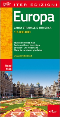 Europa. Carta stradale e turistica 1:3.000.000 - Librerie.coop