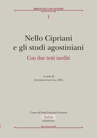 Nello Cipriani e gli studi agostiniani - Librerie.coop