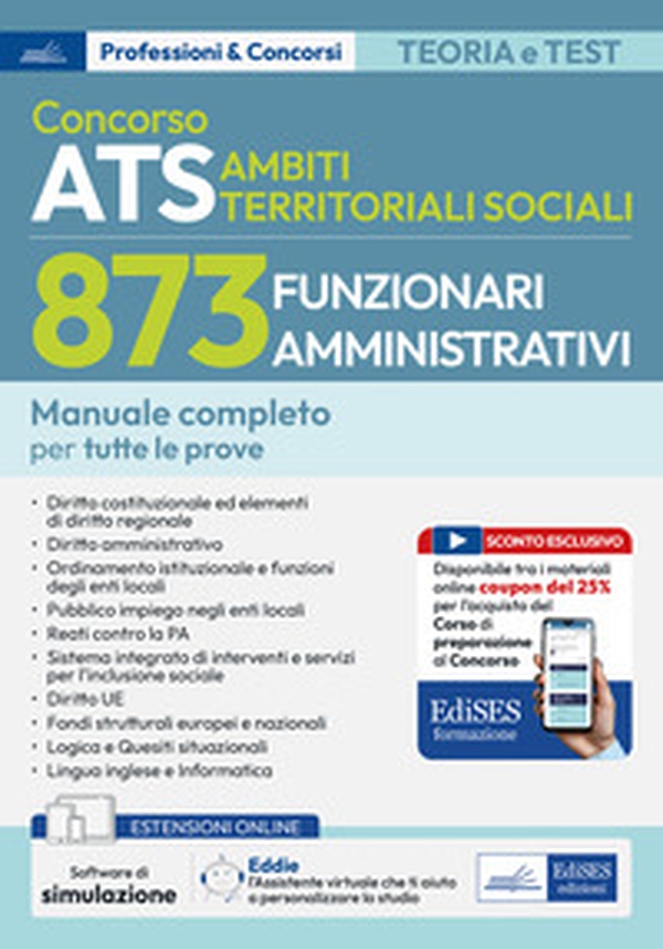 Concorso ATS sociali 873 funzionari amministrativi - Librerie.coop Concorso ATS sociali 873 funzionari amministrativi - Librerie.coop