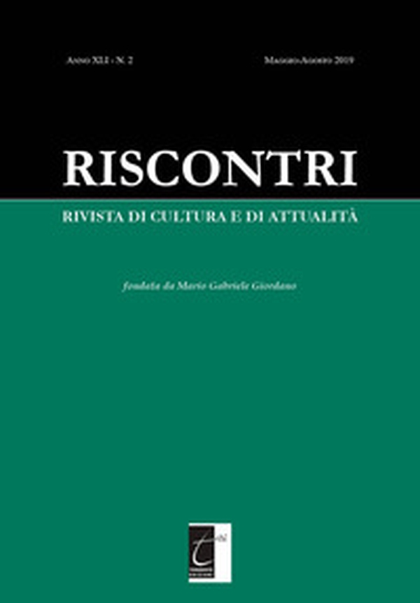 Riscontri. Rivista di cultura e di attualità - Librerie.coop Riscontri. Rivista di cultura e di attualità - Librerie.coop