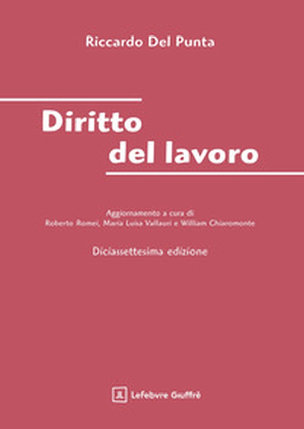 Diritto del lavoro - Librerie.coop Diritto del lavoro - Librerie.coop
