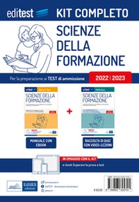 Kit completo test ammissione Scienze della formazione 2022: manuale di teoria e test-Raccolta di 3.000 quiz - Librerie.coop