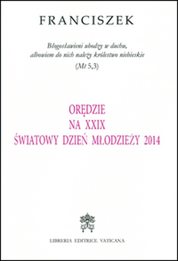 Oredzie na XXIX swiatowy dzien mlodziezy 2014 - Librerie.coop Oredzie na XXIX swiatowy dzien mlodziezy 2014 - Librerie.coop