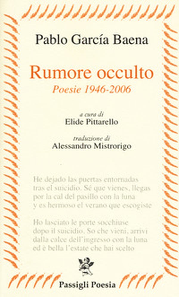 Rumore occulto. Poesie 1946-2006 - Librerie.coop Rumore occulto. Poesie 1946-2006 - Librerie.coop