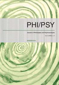 Phi-psy. Rivista di filosofia e psicoanalisi - Vol. 2 - Librerie.coop