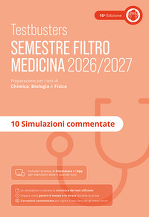 Testbusters. Simulazioni commentate. Semestre filtro 2026/2027 - Librerie.coop