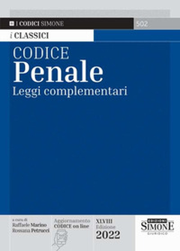 Codice penale. Leggi complementari - Librerie.coop Codice penale. Leggi complementari - Librerie.coop