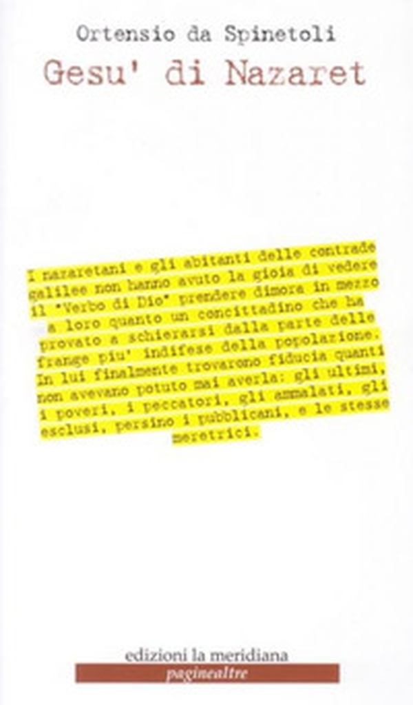 Gesù di Nazaret - Librerie.coop Gesù di Nazaret - Librerie.coop