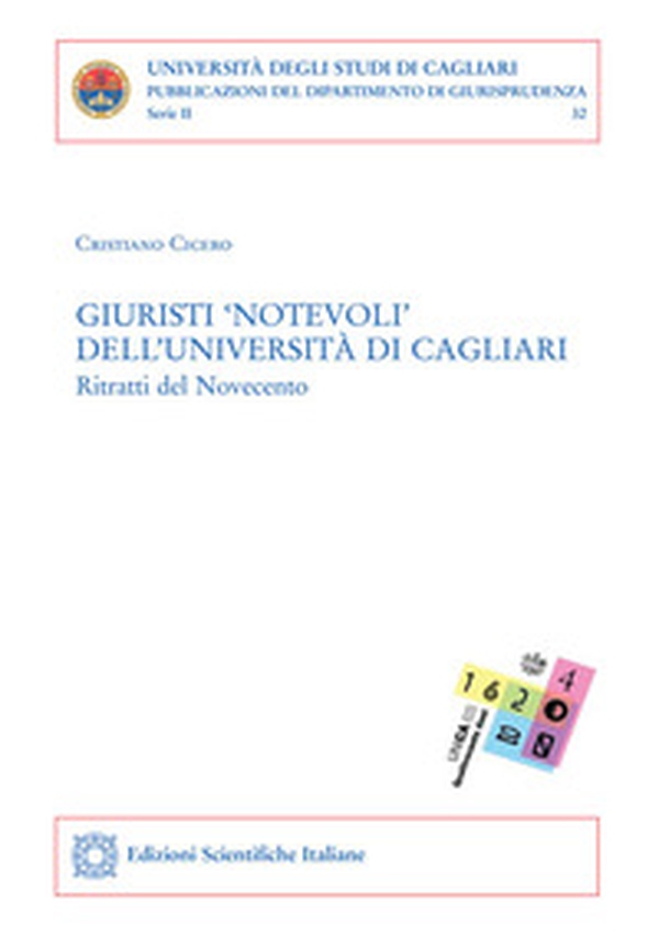 Giuristi «notevoli» dell'Università di Cagliari - Librerie.coop Giuristi «notevoli» dell'Università di Cagliari - Librerie.coop