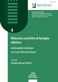 Riflessioni sul diritto di famiglia effettivo. Continuando a dialogare con Cesare Massimo Bianca - Librerie.coop