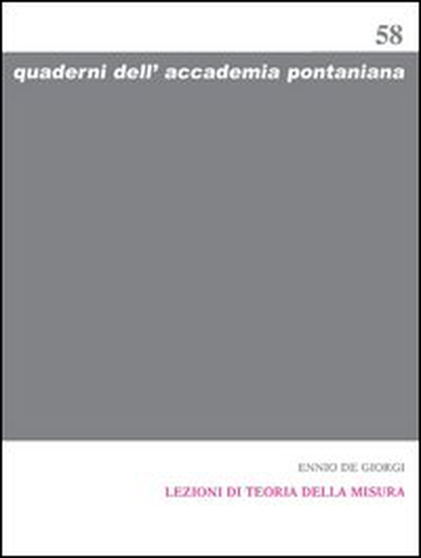 Lezioni di teoria della misura - Librerie.coop Lezioni di teoria della misura - Librerie.coop