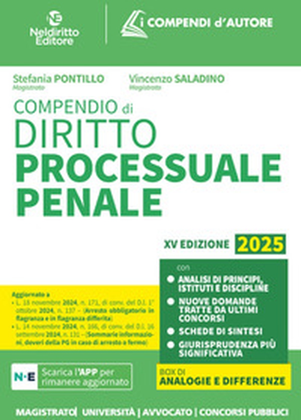 Compendio di procedura penale 2025 - Librerie.coop Compendio di procedura penale 2025 - Librerie.coop