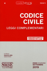 Codice civile e leggi complementari. Ediz. minor - Librerie.coop Codice civile e leggi complementari. Ediz. minor - Librerie.coop