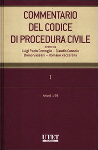 Commentario del codice di procedura civile - Vol. 1 - Librerie.coop Commentario del codice di procedura civile - Vol. 1 - Librerie.coop
