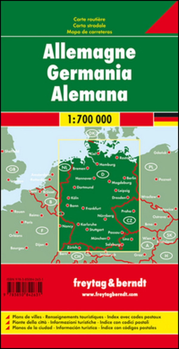 Germania 1:700.000 - Librerie.coop Germania 1:700.000 - Librerie.coop