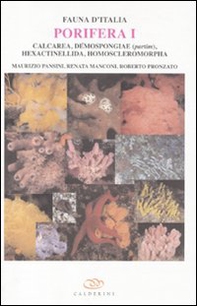 Porifera I. Calcarea, demospongiae (partim), hexactinellida, homoscleromorpha. Ediz. inglese - Librerie.coop