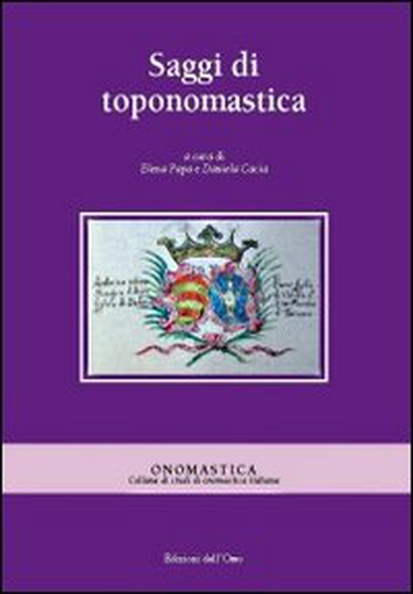 Saggi di toponomastica - Librerie.coop Saggi di toponomastica - Librerie.coop