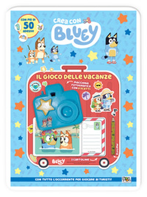 Crea con bluey + set macchina fotografic - Librerie.coop