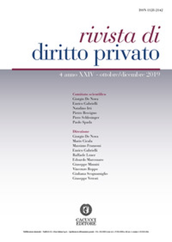 Rivista di diritto privato - Librerie.coop Rivista di diritto privato - Librerie.coop