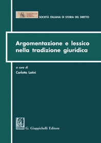 Argomentazion e lessico nella tradizione giuridica - e-Book - Librerie.coop Argomentazion e lessico nella tradizione giuridica - e-Book - Librerie.coop