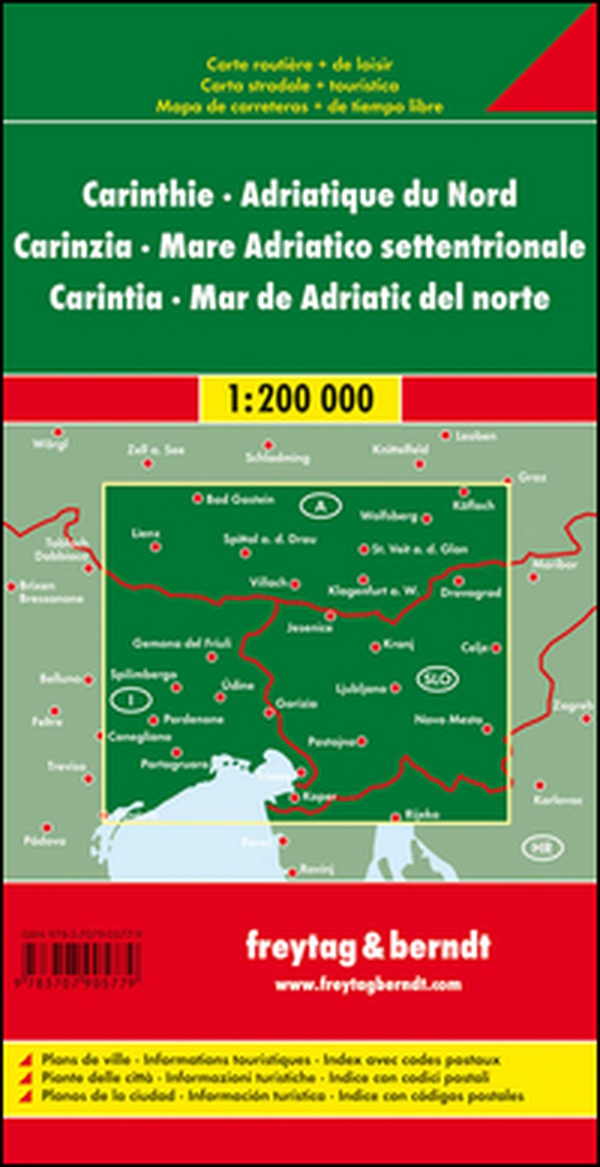 Carinzia-Adriatico nord 1:200.000 - Librerie.coop Carinzia-Adriatico nord 1:200.000 - Librerie.coop